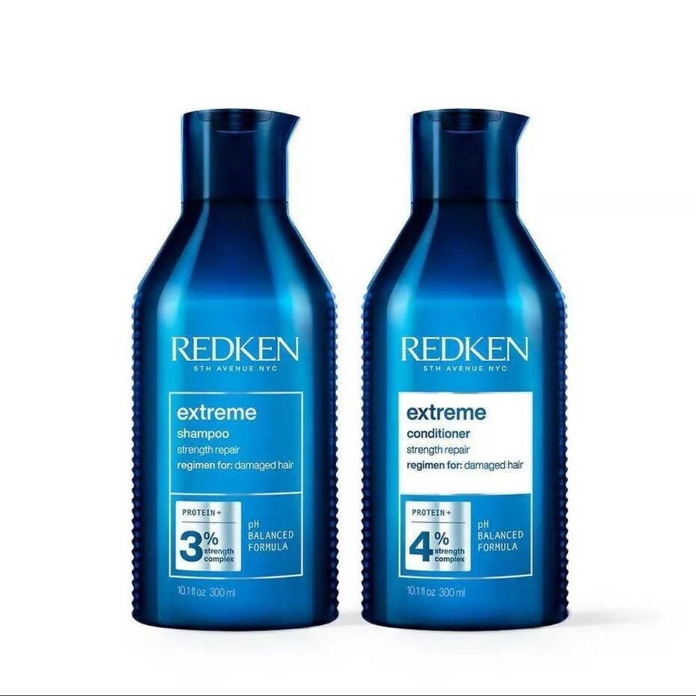 NEW Redken Extreme Hair Care Duo - Damaged Hair Blue